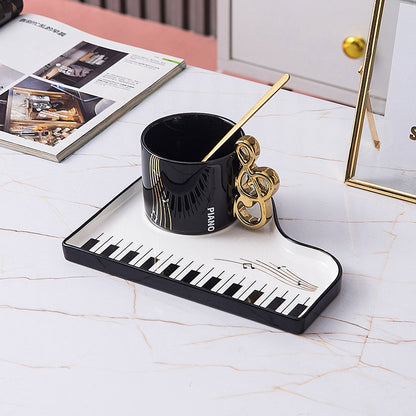 Music/Piano Mug Set