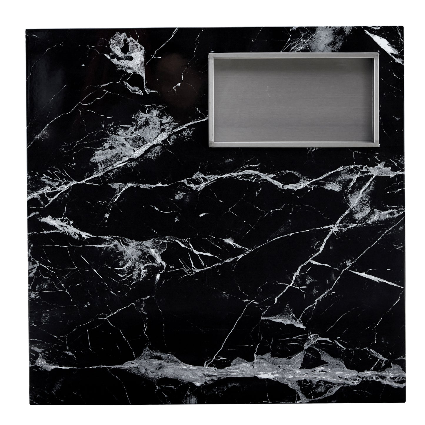 marble coffee table, black/whitepattern