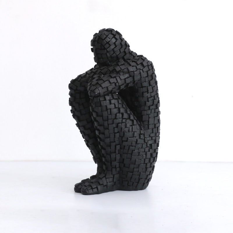 luxury study figure ornaments