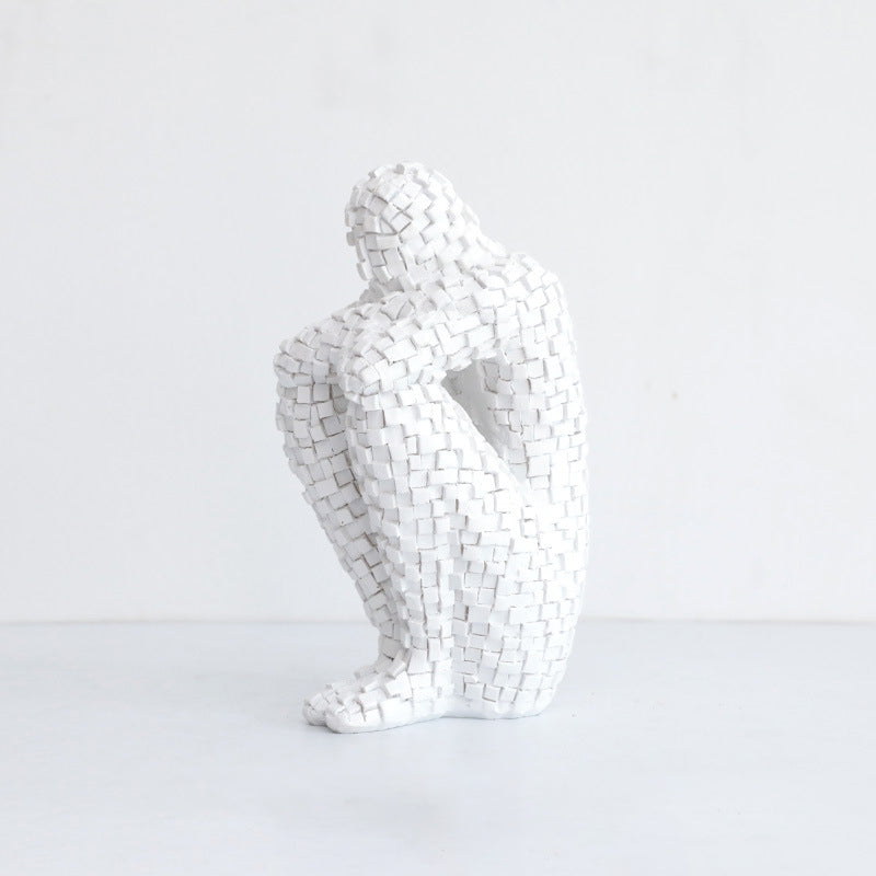 luxury study figure ornaments