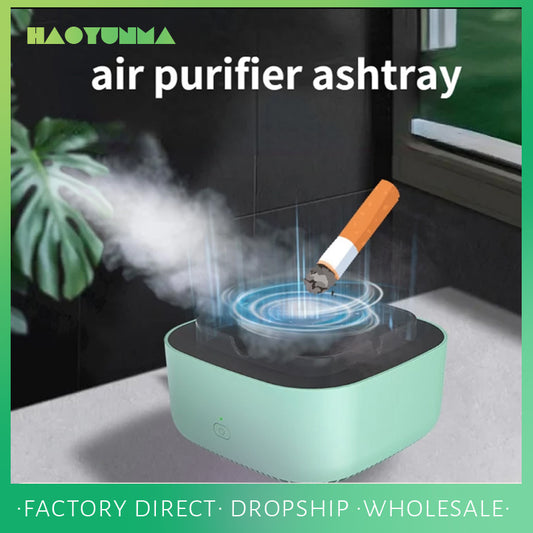 Electric Ashtray with Smoke Remover & Air Purifier – 3-in-1 Smart Smoking Solution