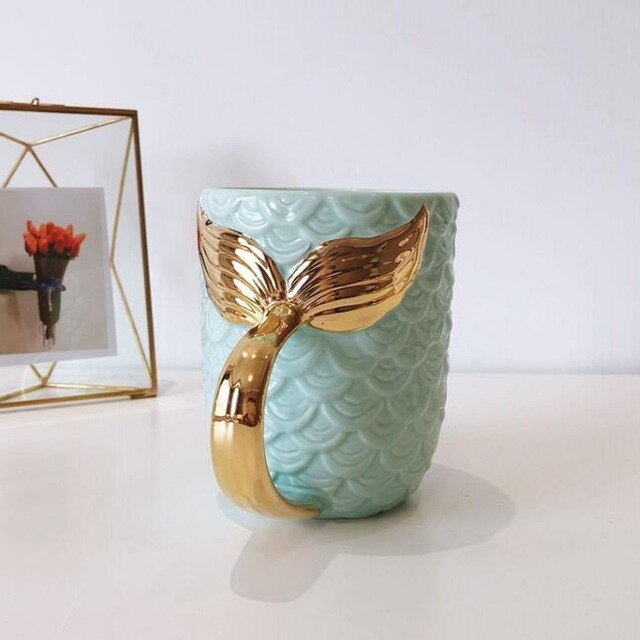 beauty mermaid mug