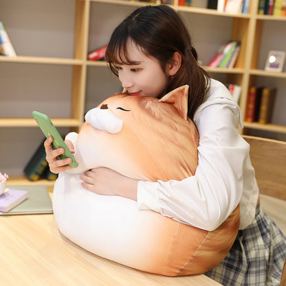 Egg Cat Doll Plush Pillow – Adorable Novelty Cushion