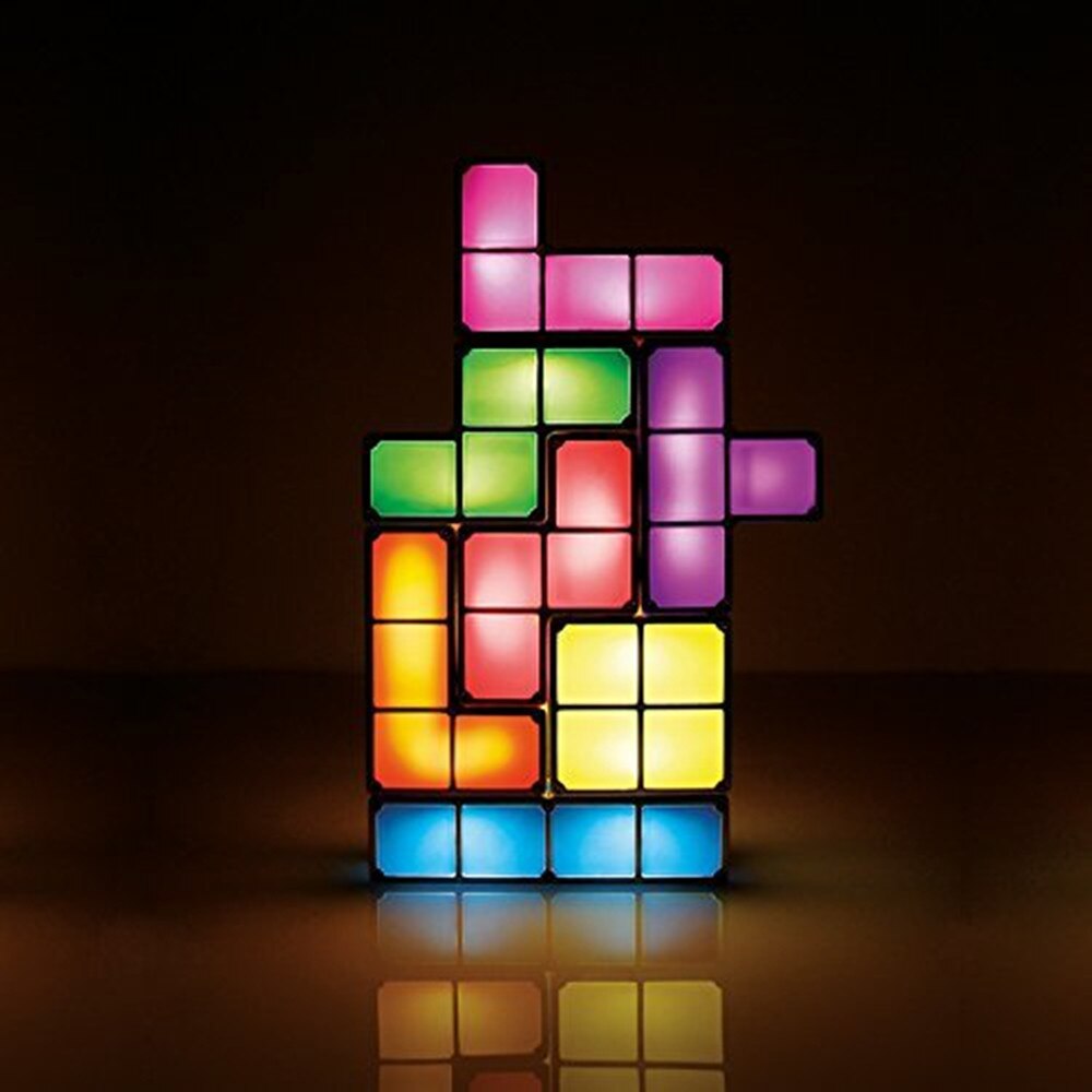 tetris 3d night lamp
