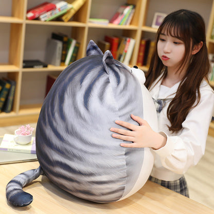 Egg Cat Doll Plush Pillow – Adorable Novelty Cushion