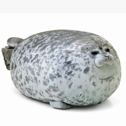 3D Novelty Seal Plush Toy Cushion – Adorable Animal Pillow