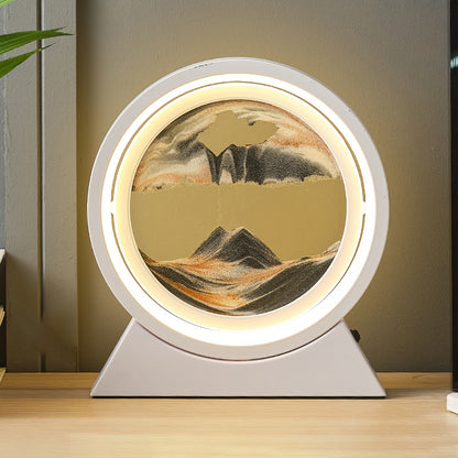 Flowing Sand Hourglass Lamp, Multi Styles/Colors