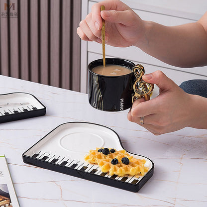 Music/Piano Mug Set