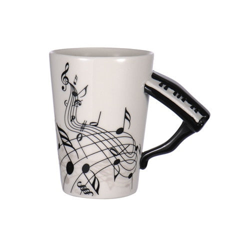 guitar ceramic cup- multistyles