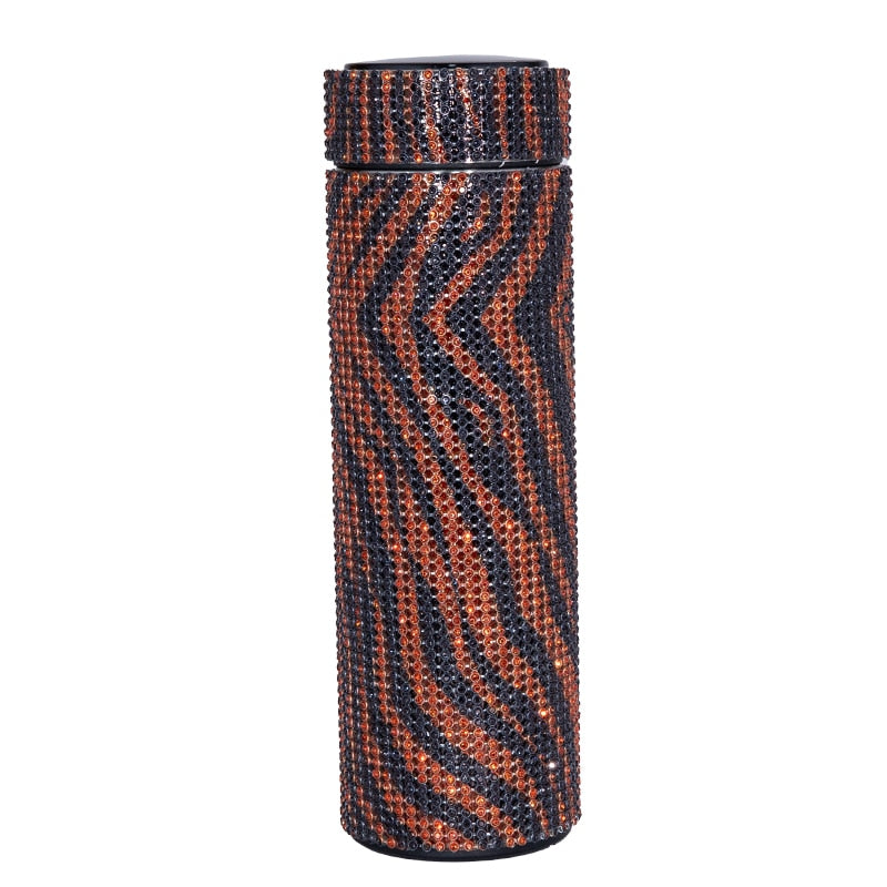 smart diamond thermos water bottle