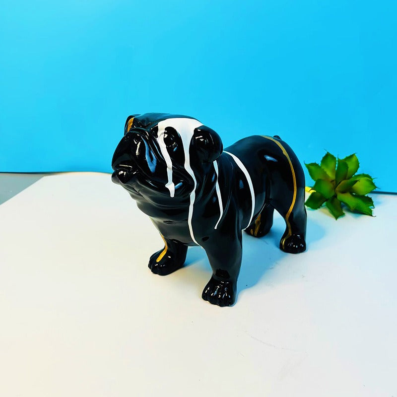 walking dog ornament- multicolors