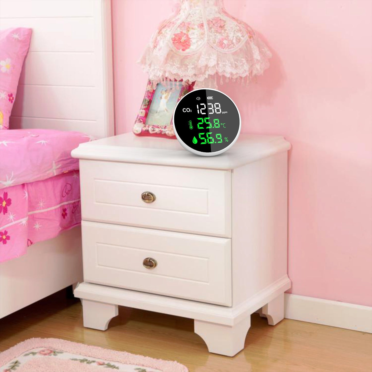 air quality detector co2 and carbon dioxide instrument