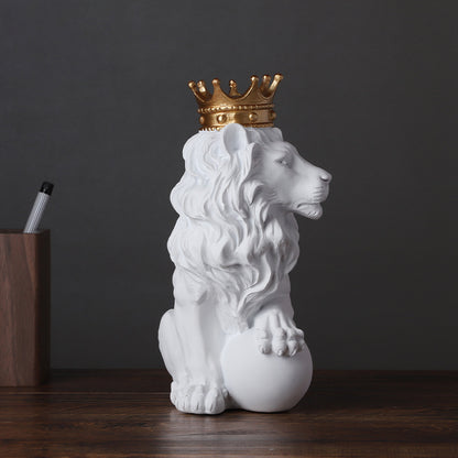 Crown Lion Ornament