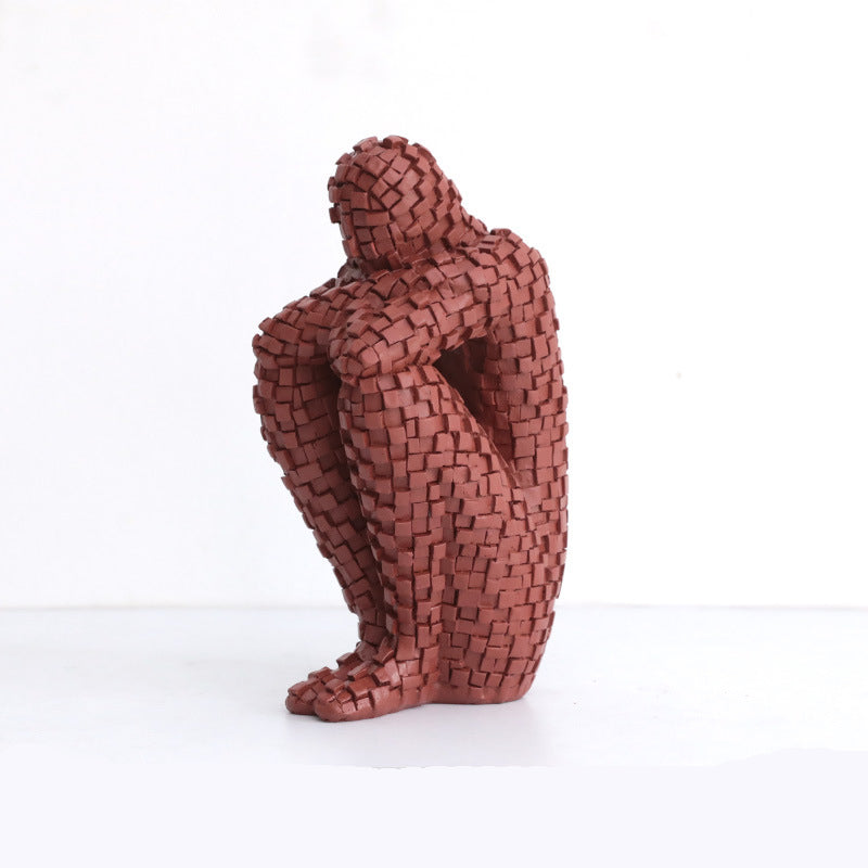 luxury study figure ornaments