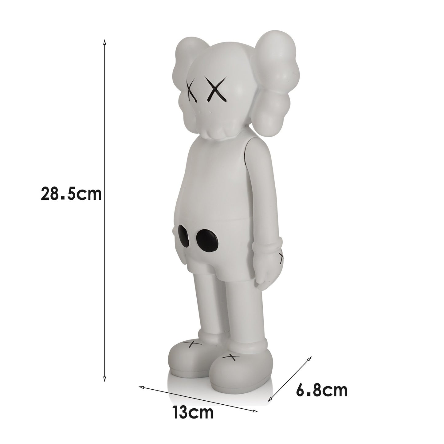 standing bear resin home decoration