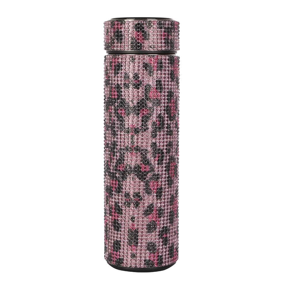 smart diamond thermos water bottle
