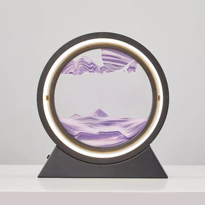 Flowing Sand Hourglass Lamp, Multi Styles/Colors