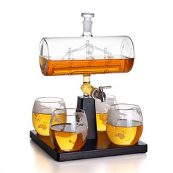 Sail Shape Whisky Wine Set – Nautical Luxury Drinkware