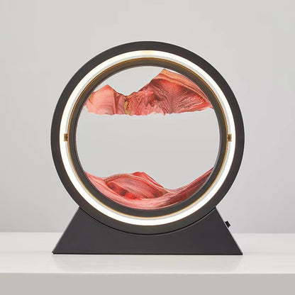 Flowing Sand Hourglass Lamp, Multi Styles/Colors