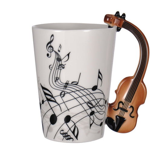 Guitar Ceramic Cup- Multistyles