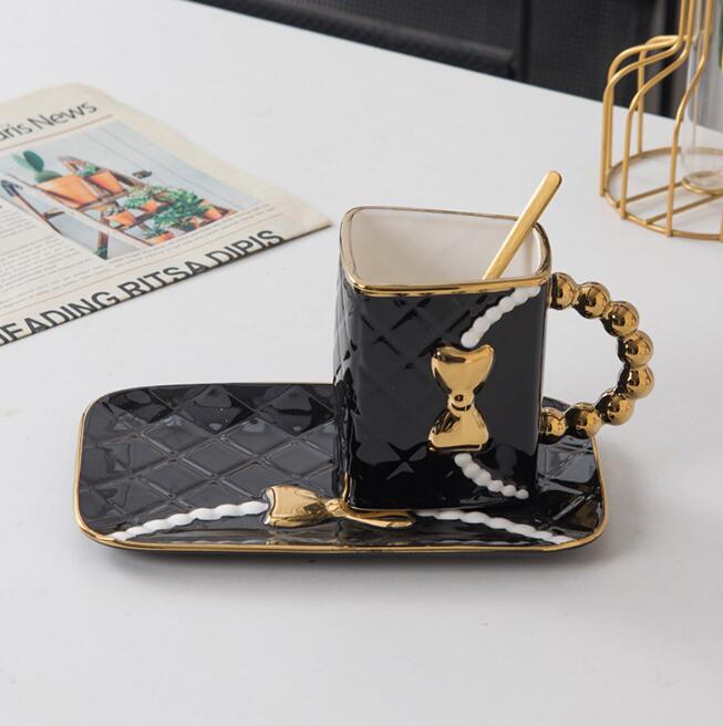 ceramic saucer & mug- multistyles