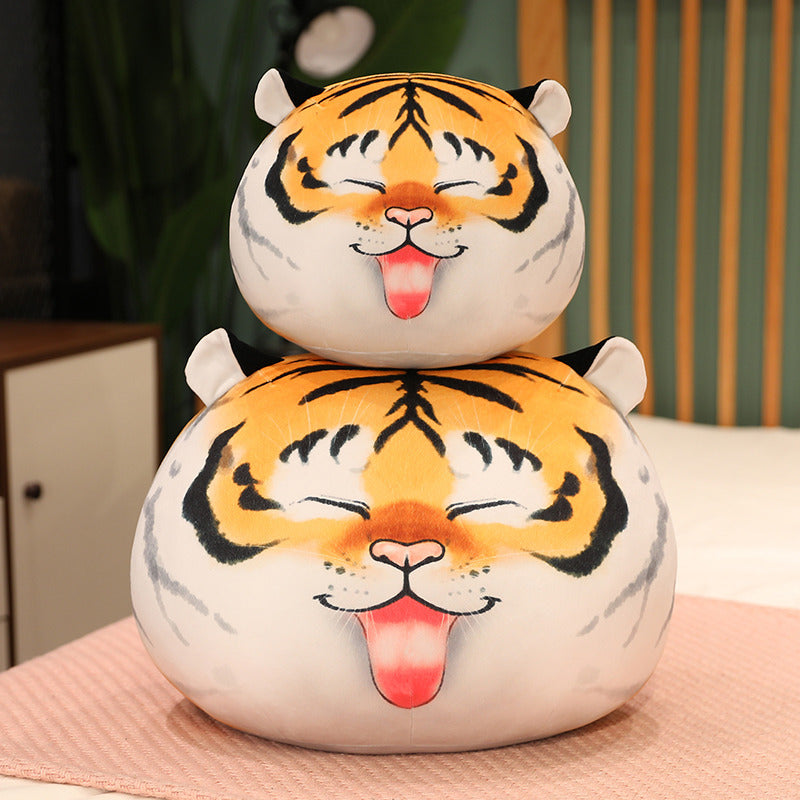 year of the tiger soft cushion pillow – festive plush décor