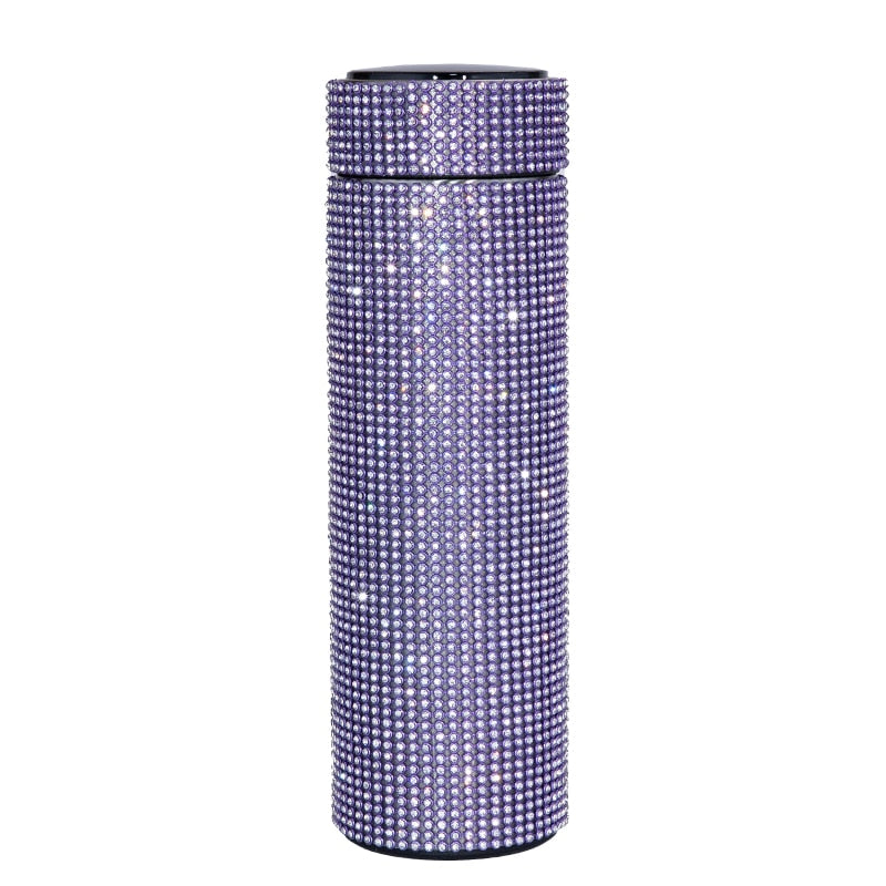 smart diamond thermos water bottle