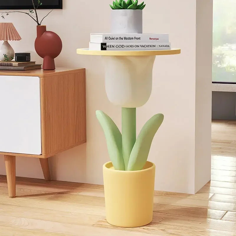 nordic style tulip shape side table