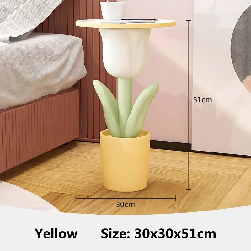 nordic style tulip shape side table