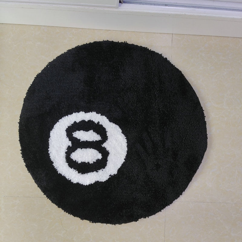 8 ball rug