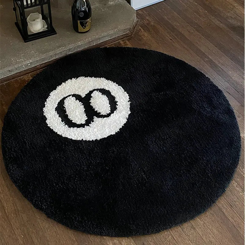 8 ball rug