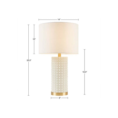 Textured Dot Table Lamp