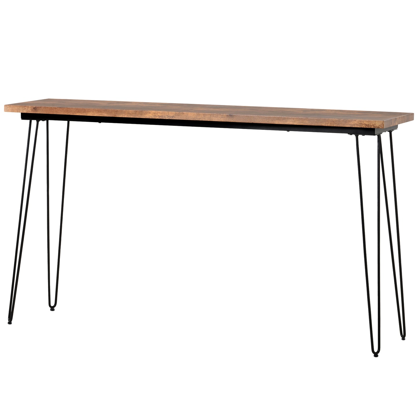 topmax 4 pieces counter height extra long dining table set
