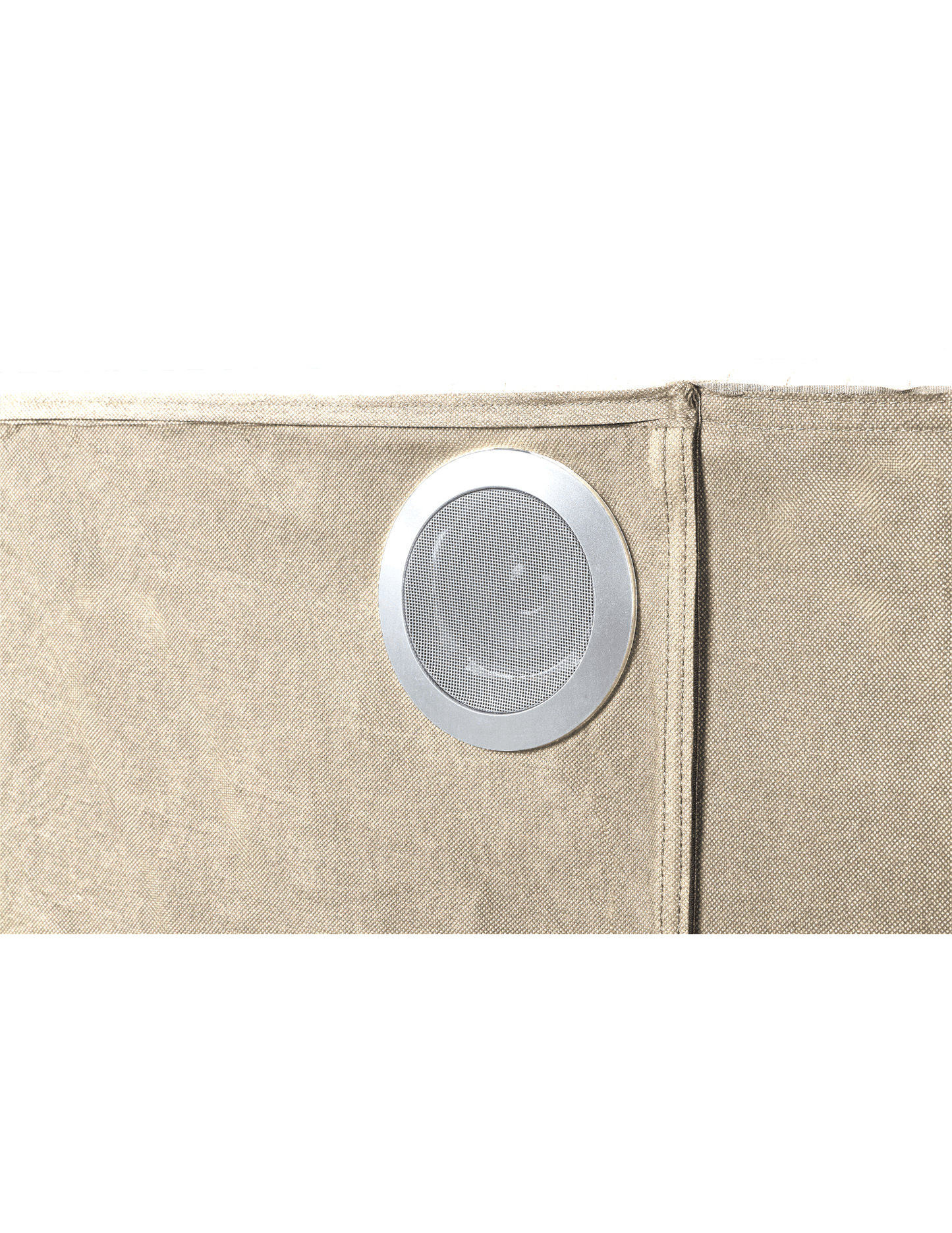 lizelle upholstery wooden queen bed with ambient lighting in beige velvet finish