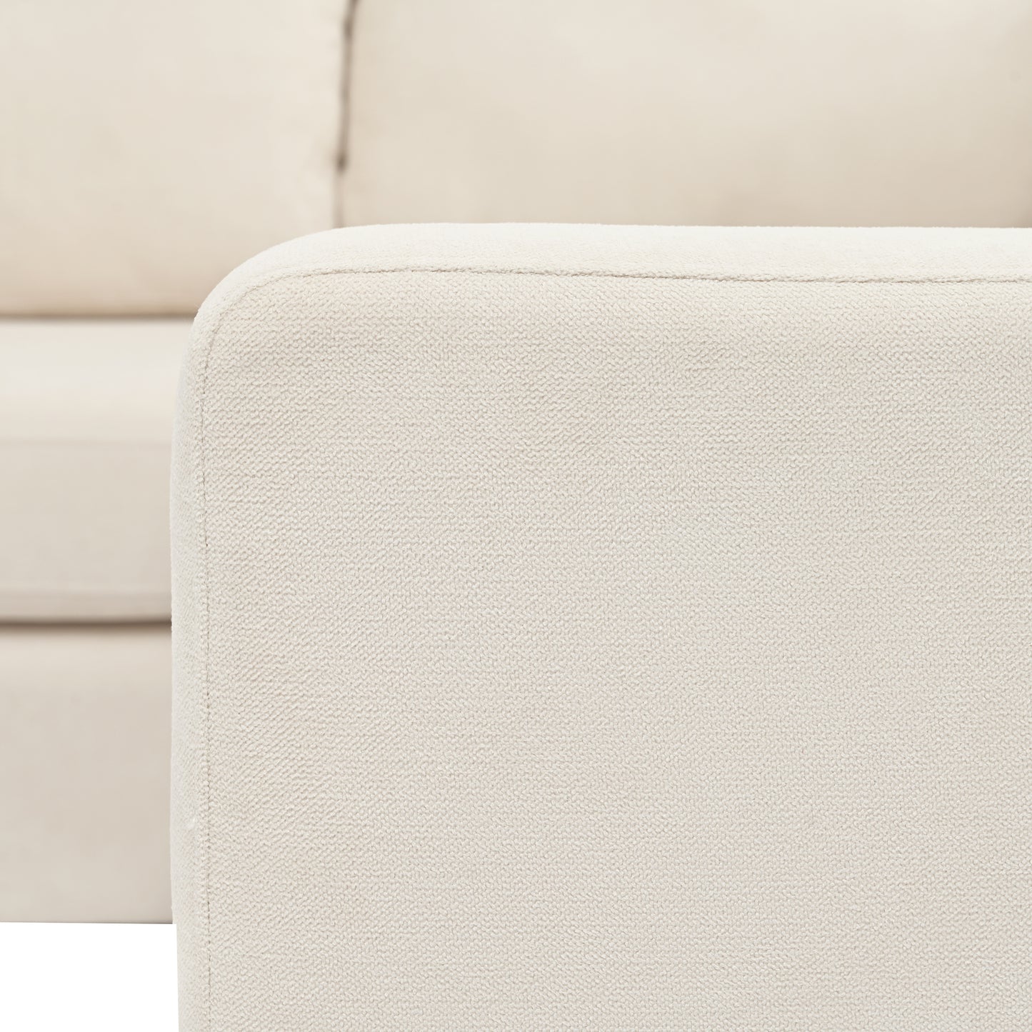 ustyle 3 pieces upholstered u-shaped sectional