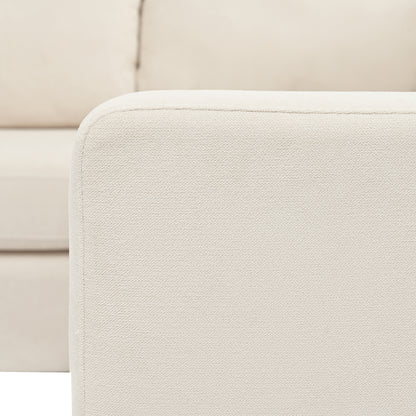 UStyle 3 Pieces Upholstered U-Shaped Sectional