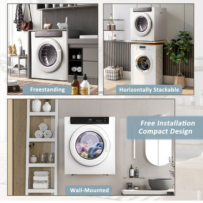 Touch Screen Electric Portable Clothes Dryer