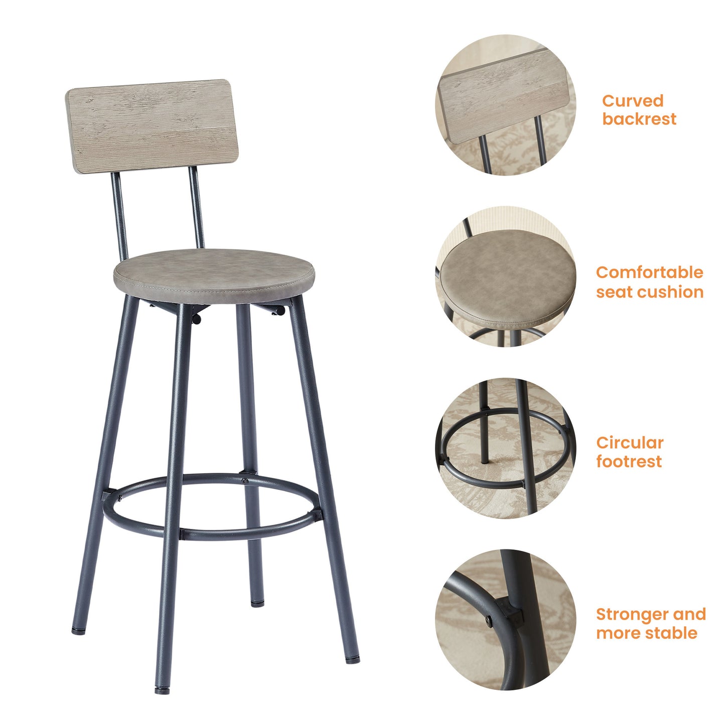 pub high dining table 7 piece set