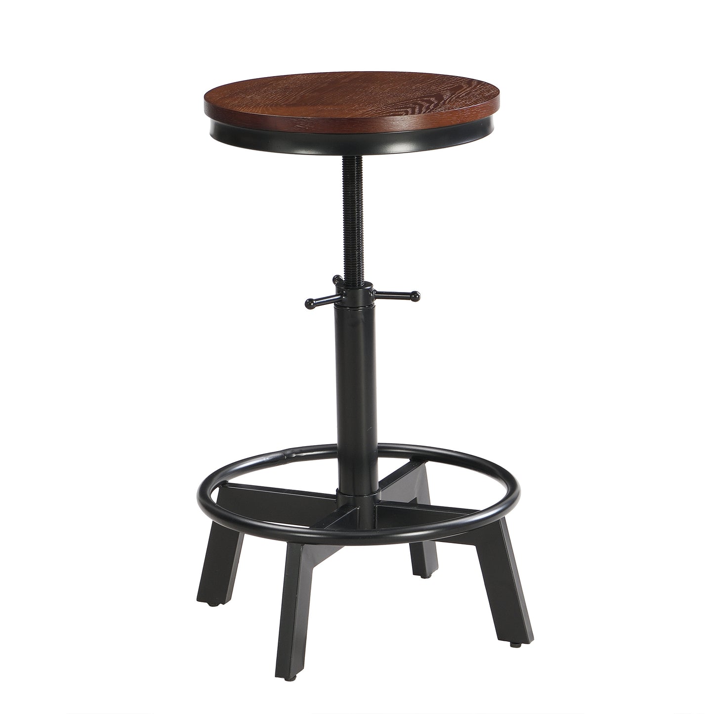5-piece dining table set, 59" wooden