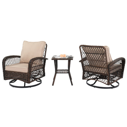 3 Pieces Patio Furniture Set