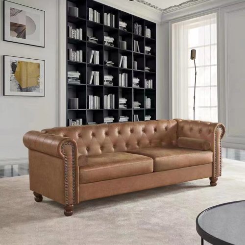classic traditional upholstered sofa