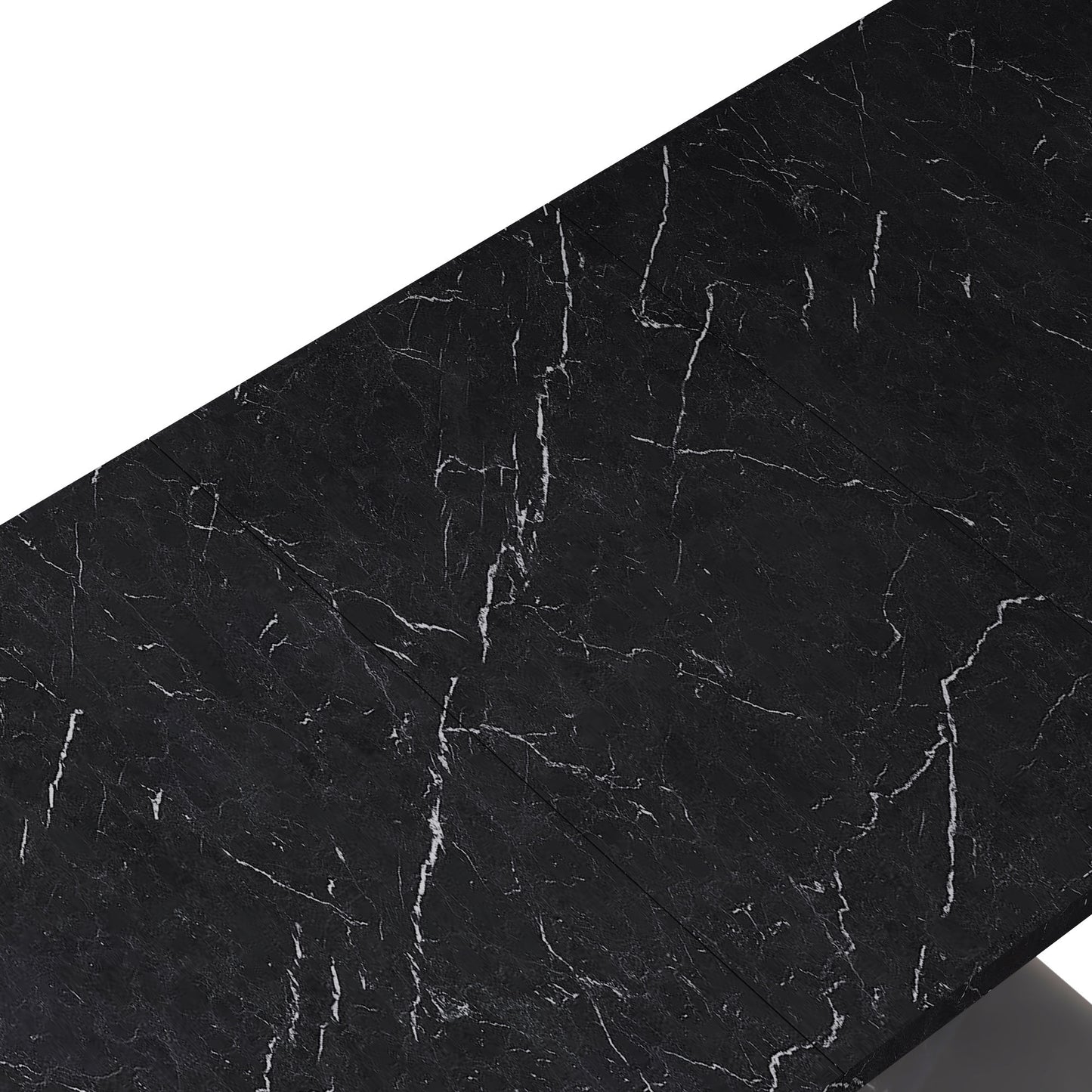 lux extendable marble square dining table
