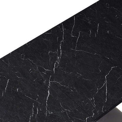 Lux Extendable Marble Square Dining Table