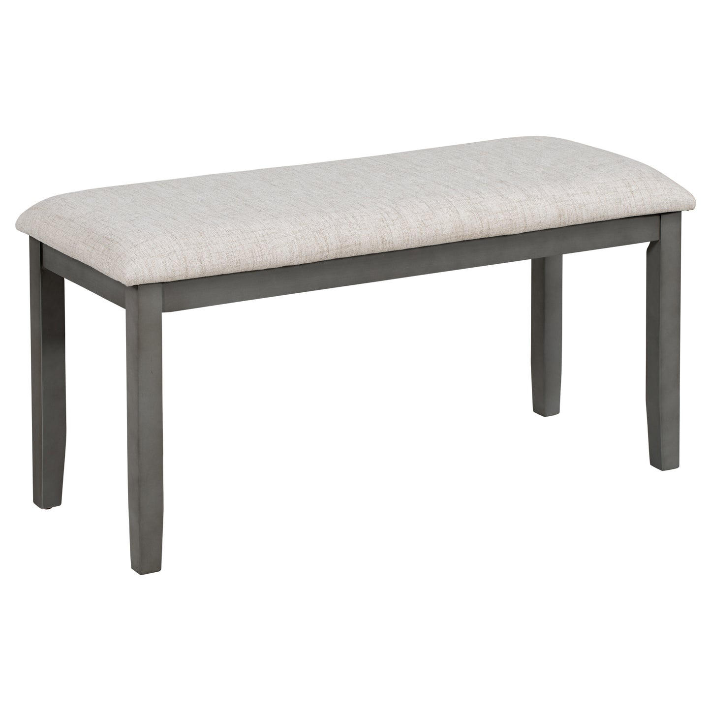 upholstered 6-piece dining table set