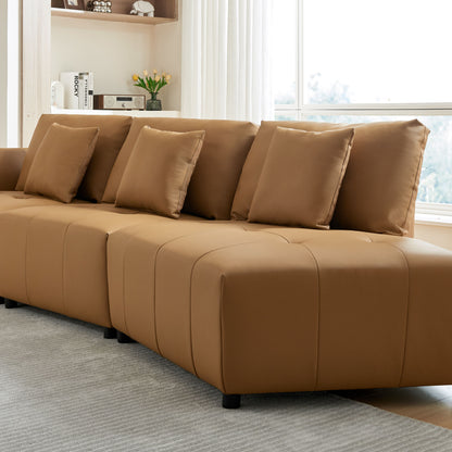 Modern Modular Tufted Sectional