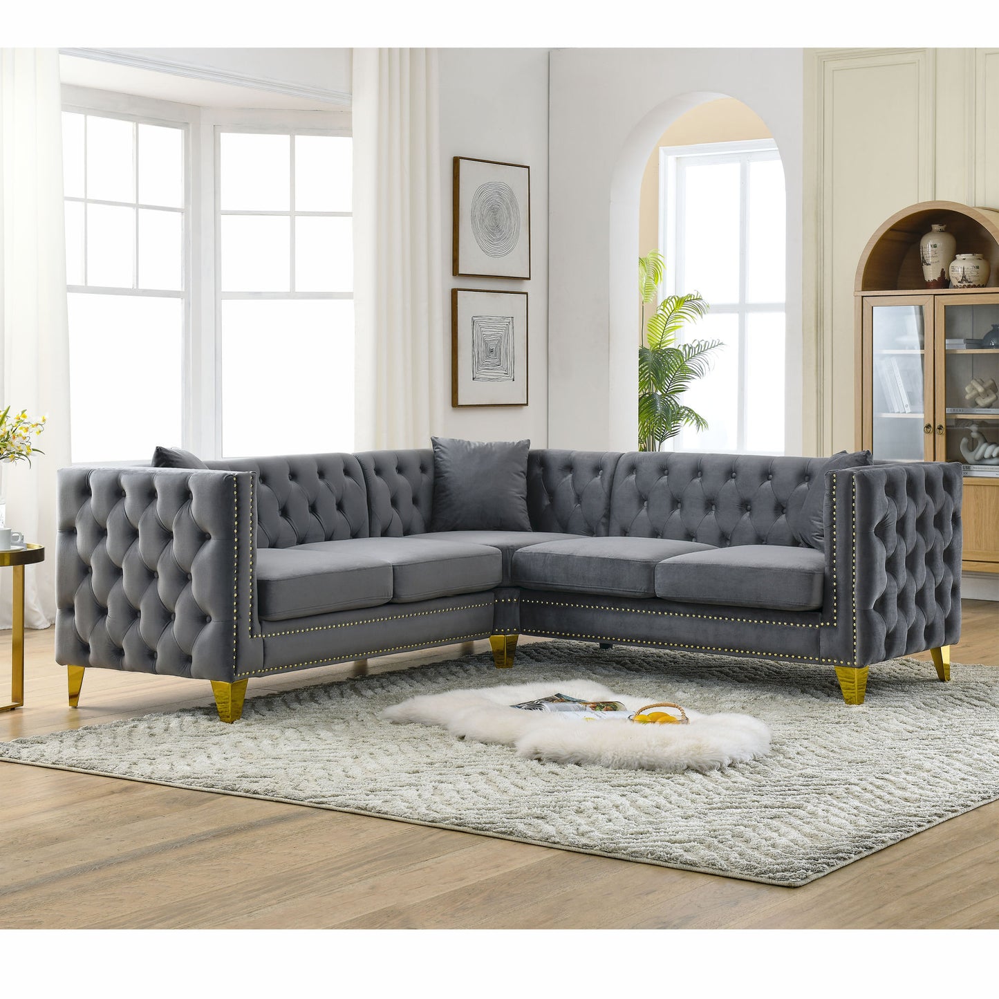 morgan 5-seater corner sectional