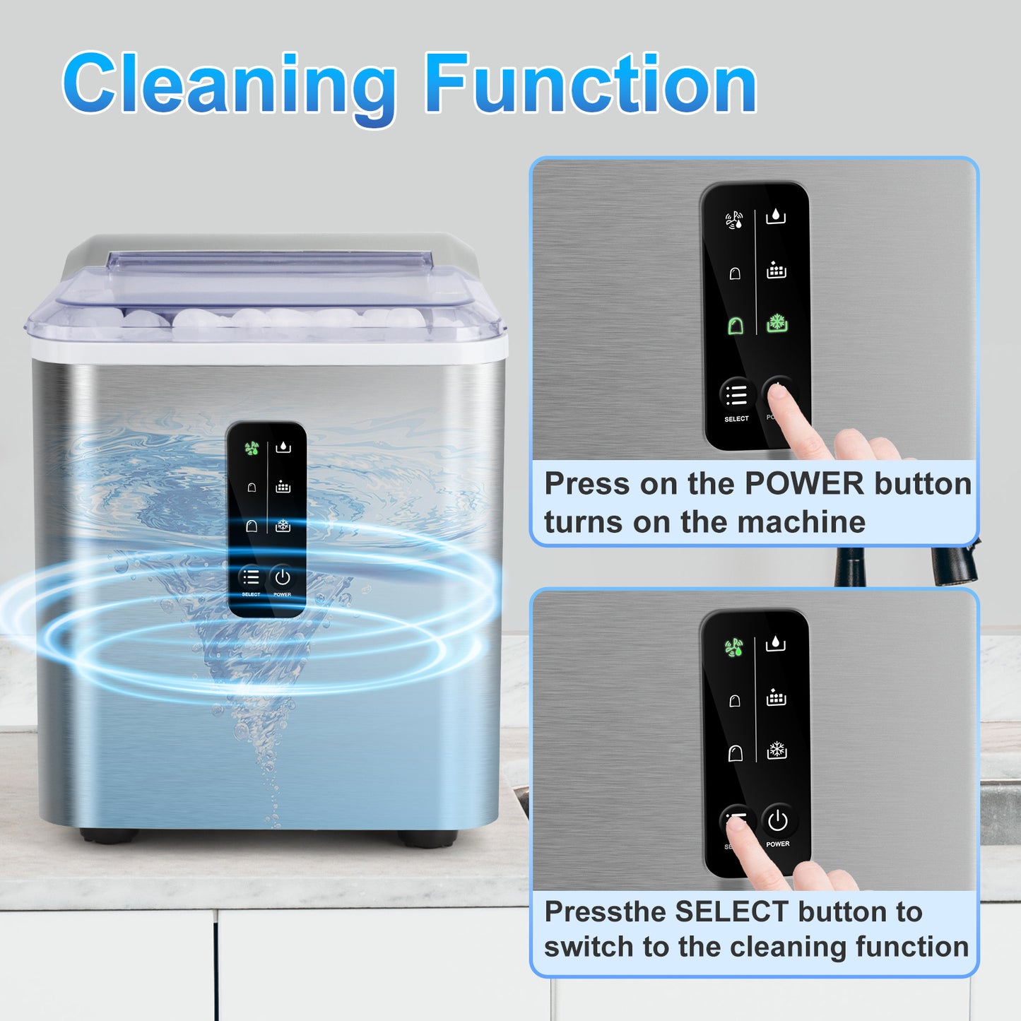 countertop ice maker machine