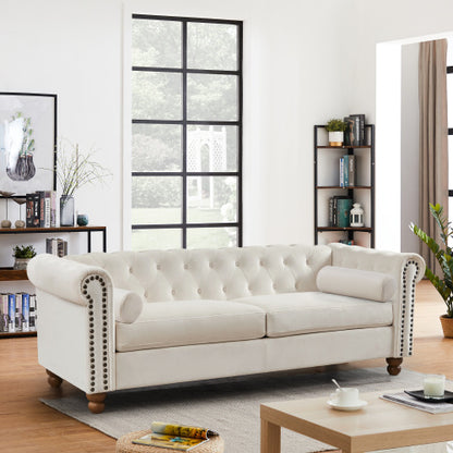 Classic Traditional Upholstered Sofa