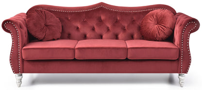 Hollywood Sofa, Burgundy