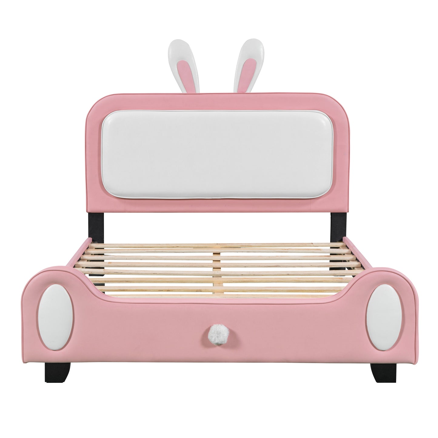 upholstered rabbit-shape princess bed